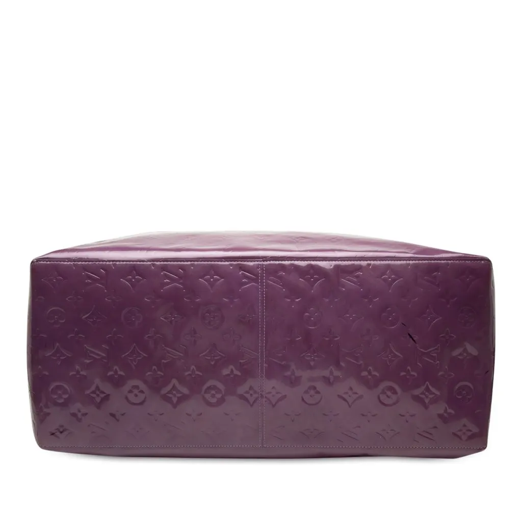 Louis Vuitton Monogram Vernis Reade GM Purple Leather Very good - Inside View
