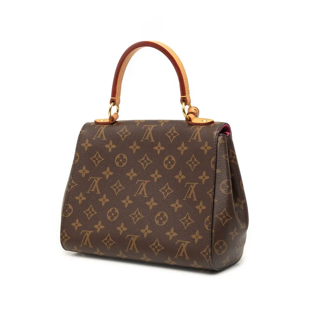 Louis Vuitton Monogram Cluny BB Brown Very good - Back View
