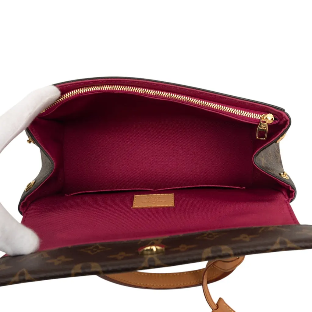 Louis Vuitton Monogram Cluny BB Brown Very good - Model View