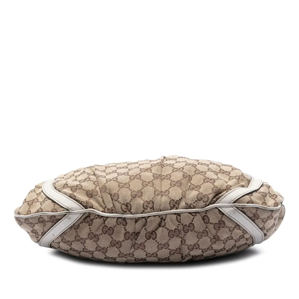 Gucci GG Canvas Abbey D Ring Crossbody Beige Very good - Inside View