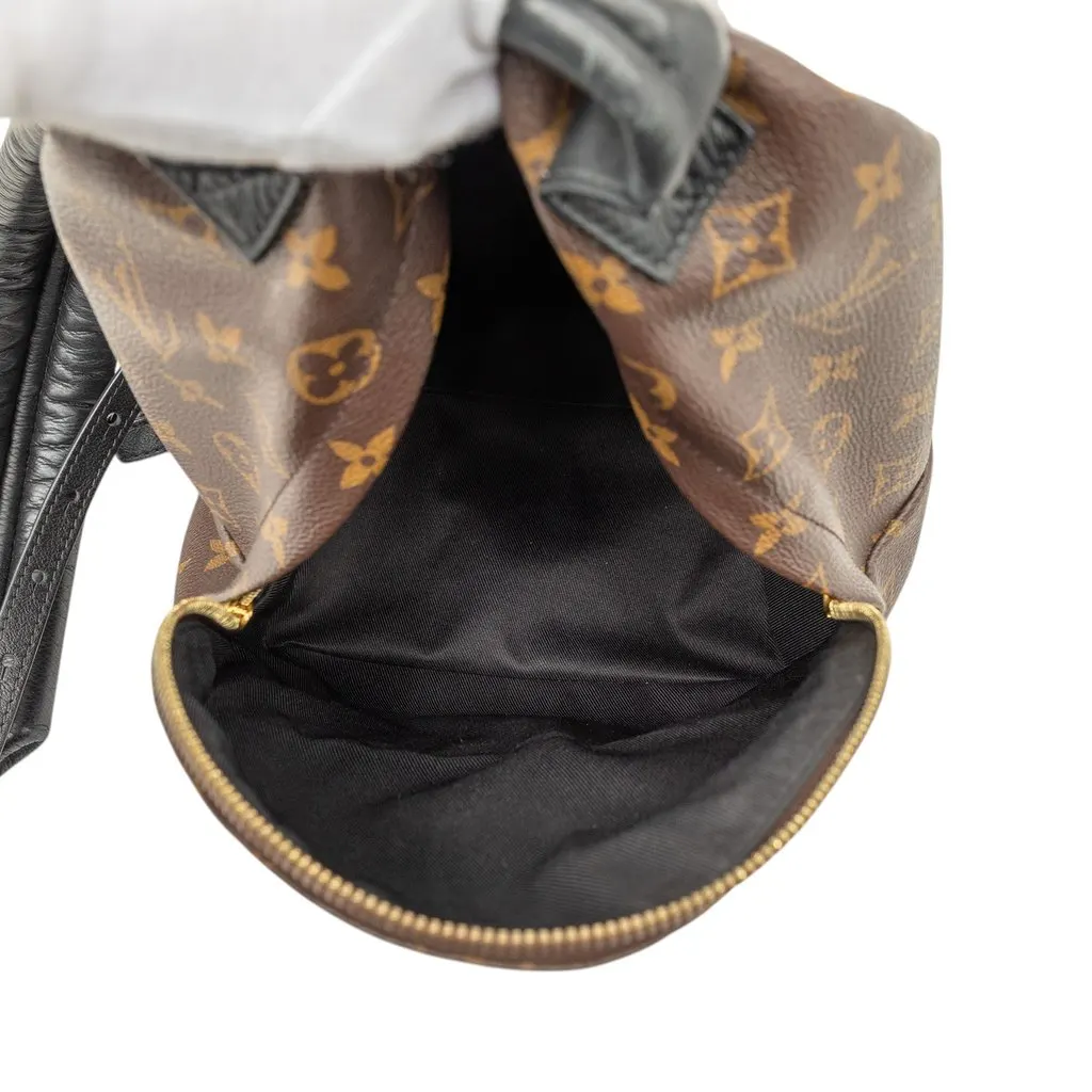 Louis Vuitton Monogram Reverse Palm Springs PM Brown Very good - Model View