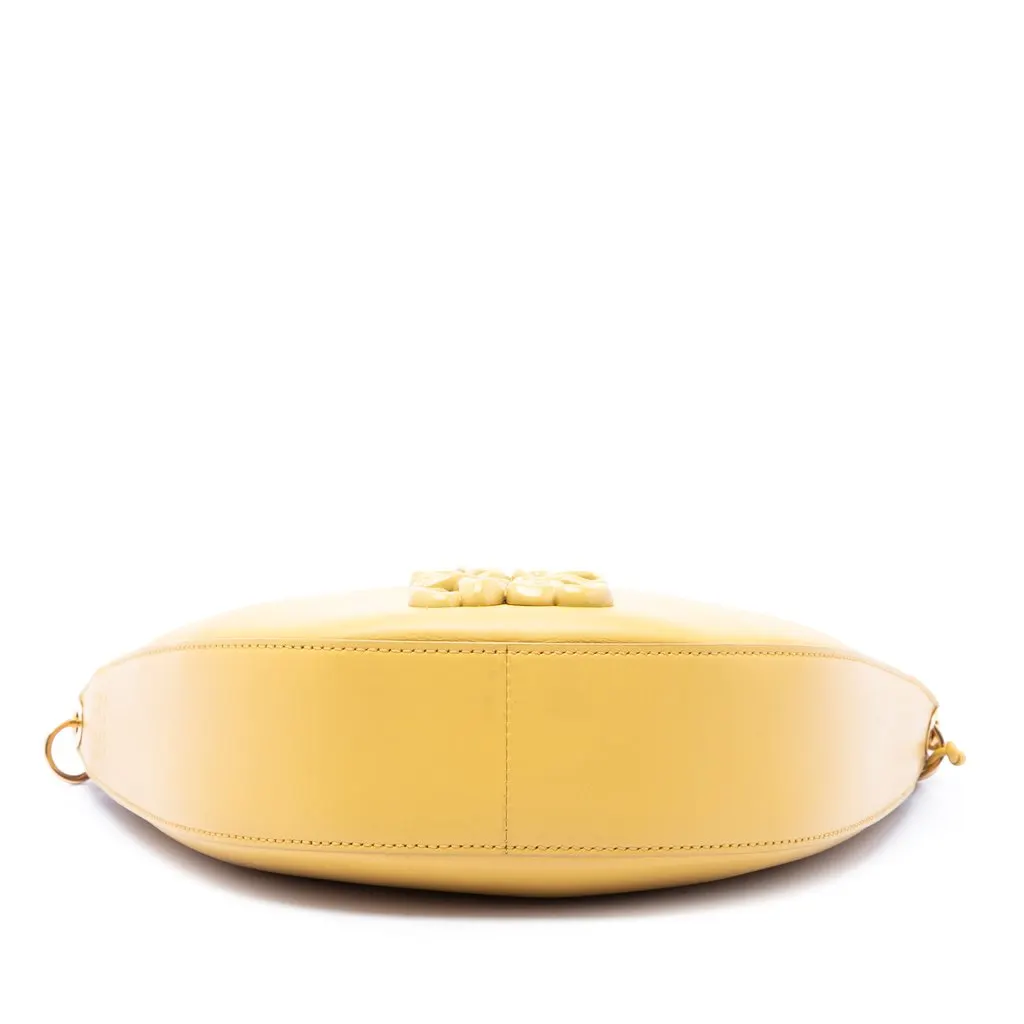 Loewe Small Leather Anagram Luna Hobo Yellow Leather Very good - Inside View