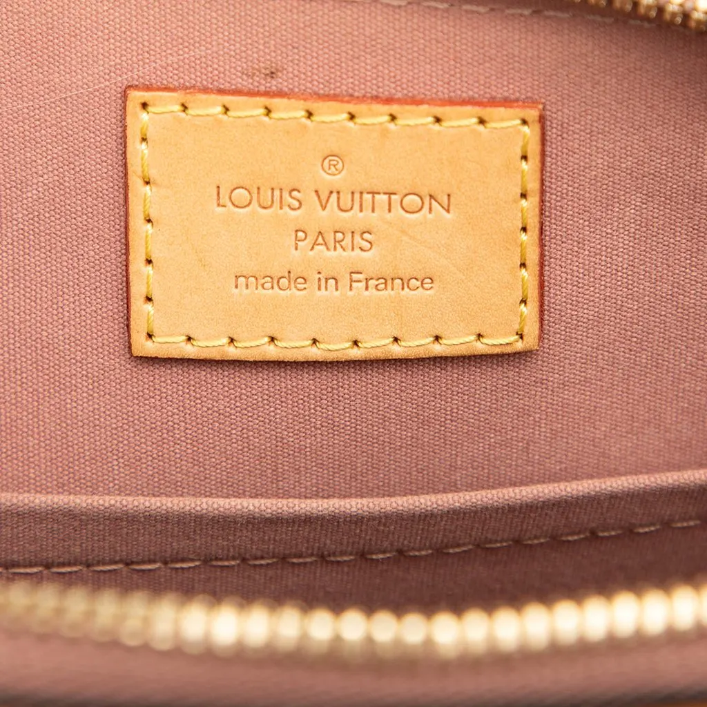 Louis Vuitton Monogram Vernis Alma BB Brown Leather Very good - Box View