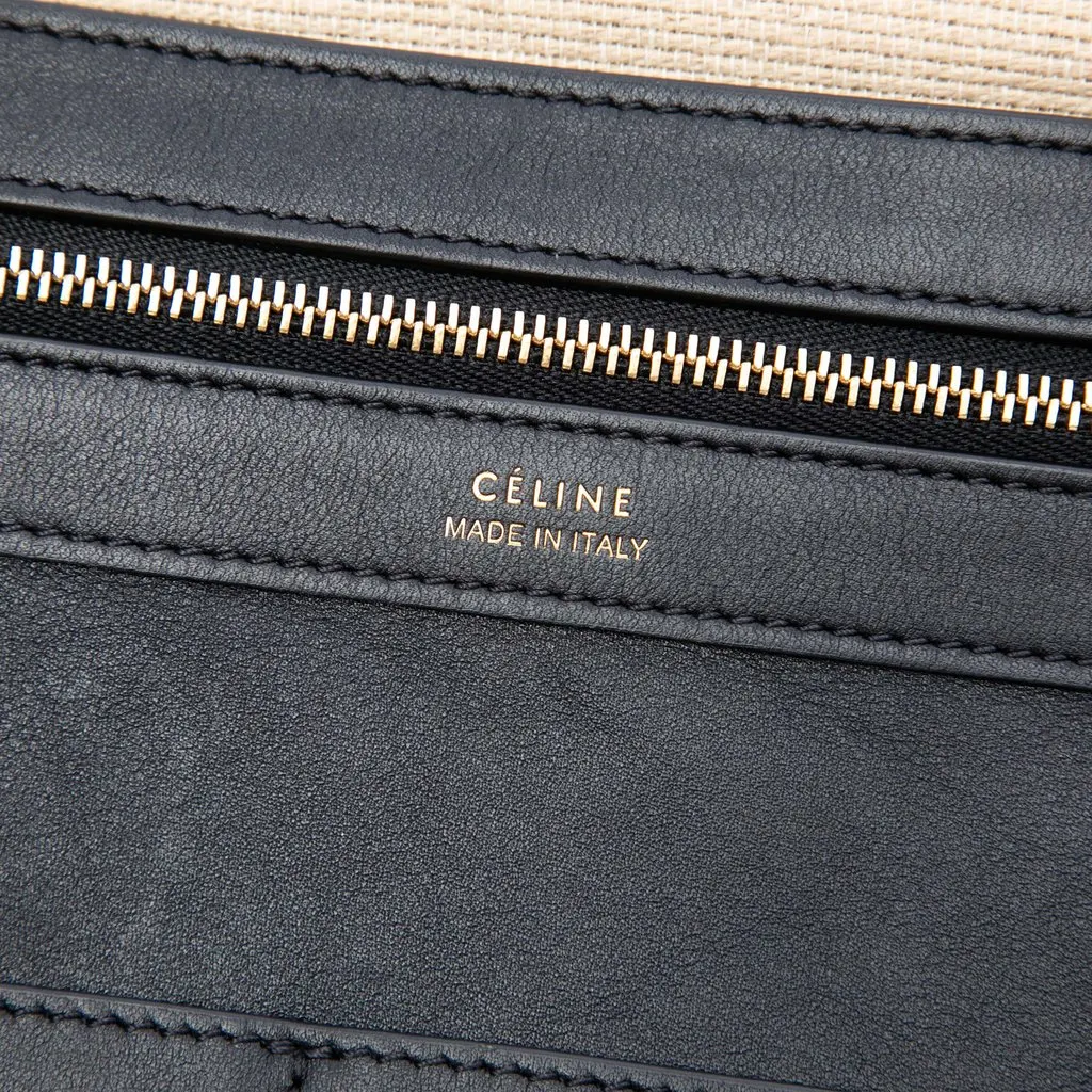Celine Medium Canvas Phantom Cabas Tote Brown Very good - Box View