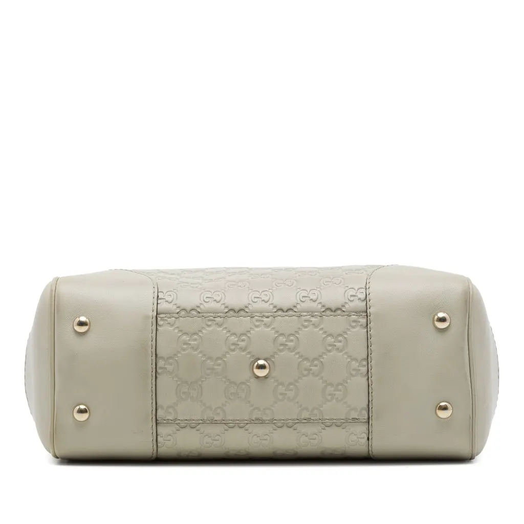 Gucci Guccissima Mayfair Tote White Leather Very good - Inside View