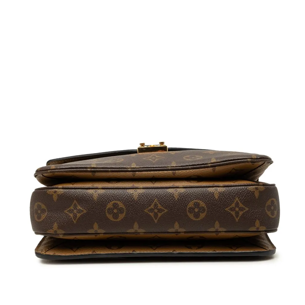 Louis Vuitton Monogram Reverse Pochette Metis Brown Very good - Inside View