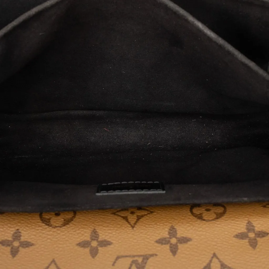 Louis Vuitton Monogram Reverse Pochette Metis Brown Very good - Model View