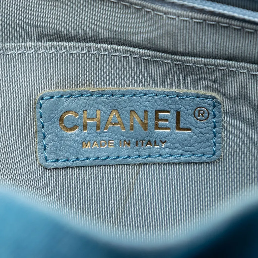 Chanel Large Denim Urban Spirit Backpack Blue Very good - Box View
