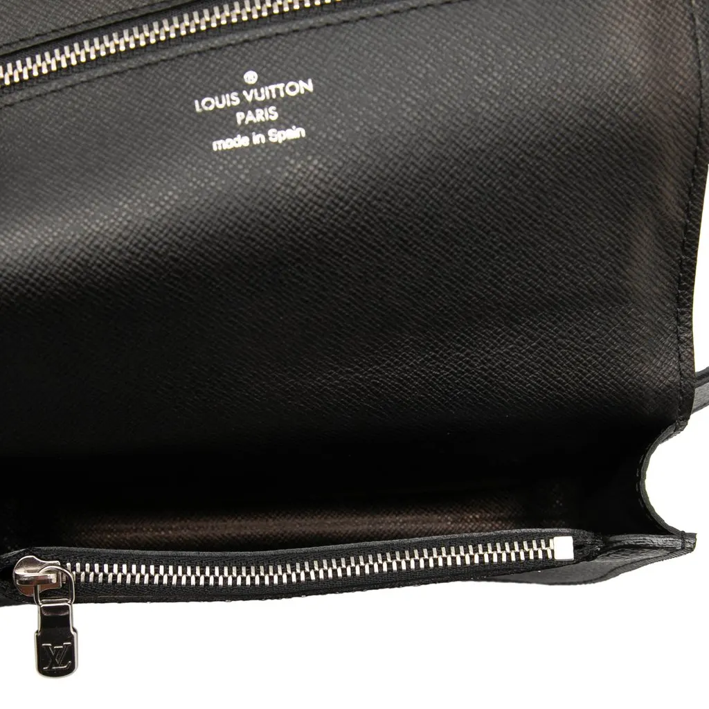 Louis Vuitton Damier Graphite Pochette Homme Ceinture Black Very good - Model View