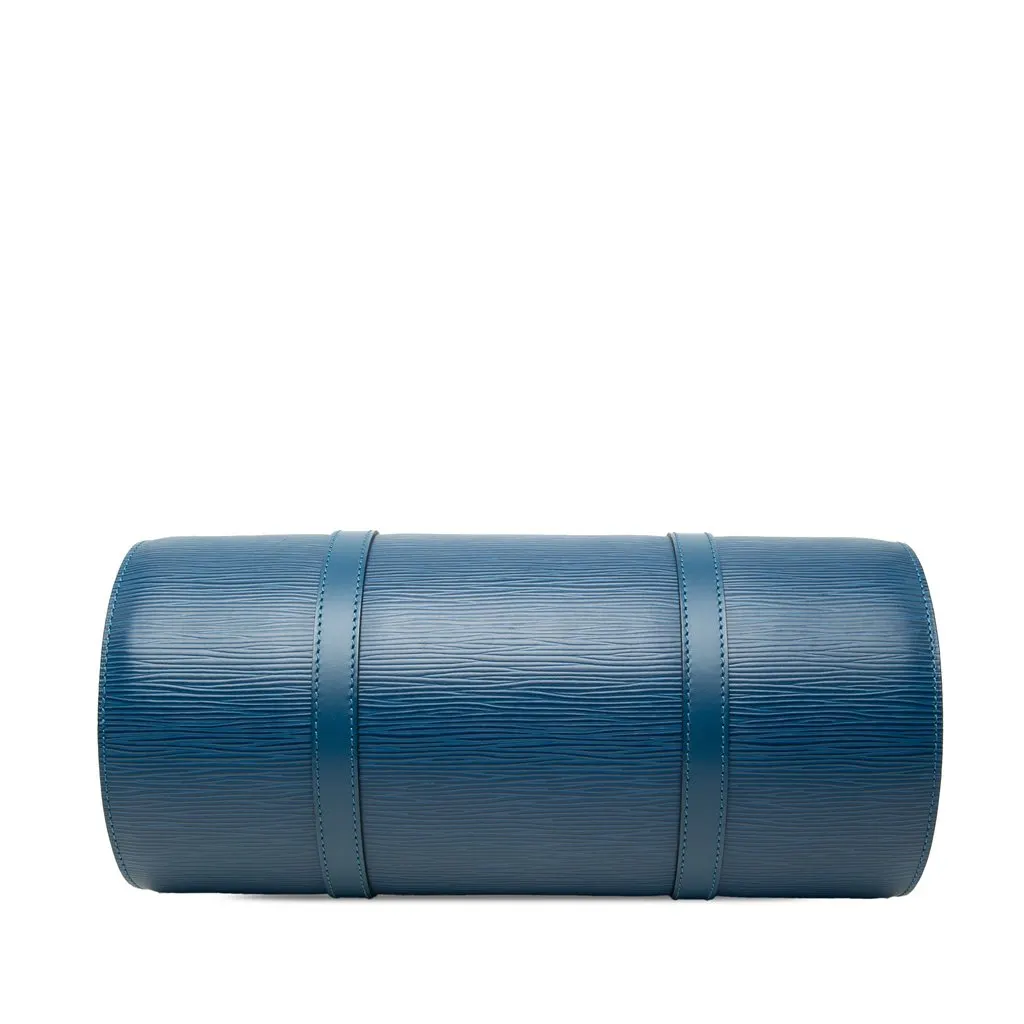Louis Vuitton Epi Soufflot Blue Leather Very good - Inside View