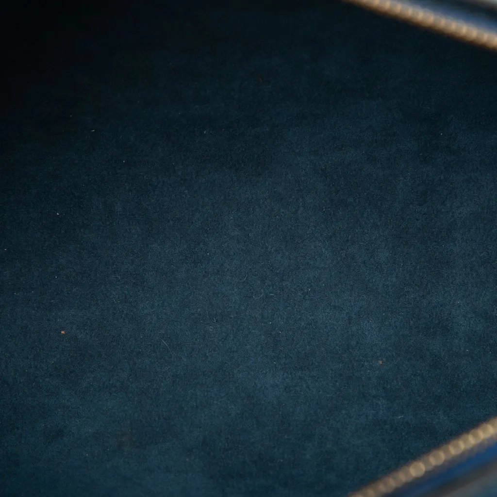 Louis Vuitton Epi Soufflot Blue Leather Very good - Model View