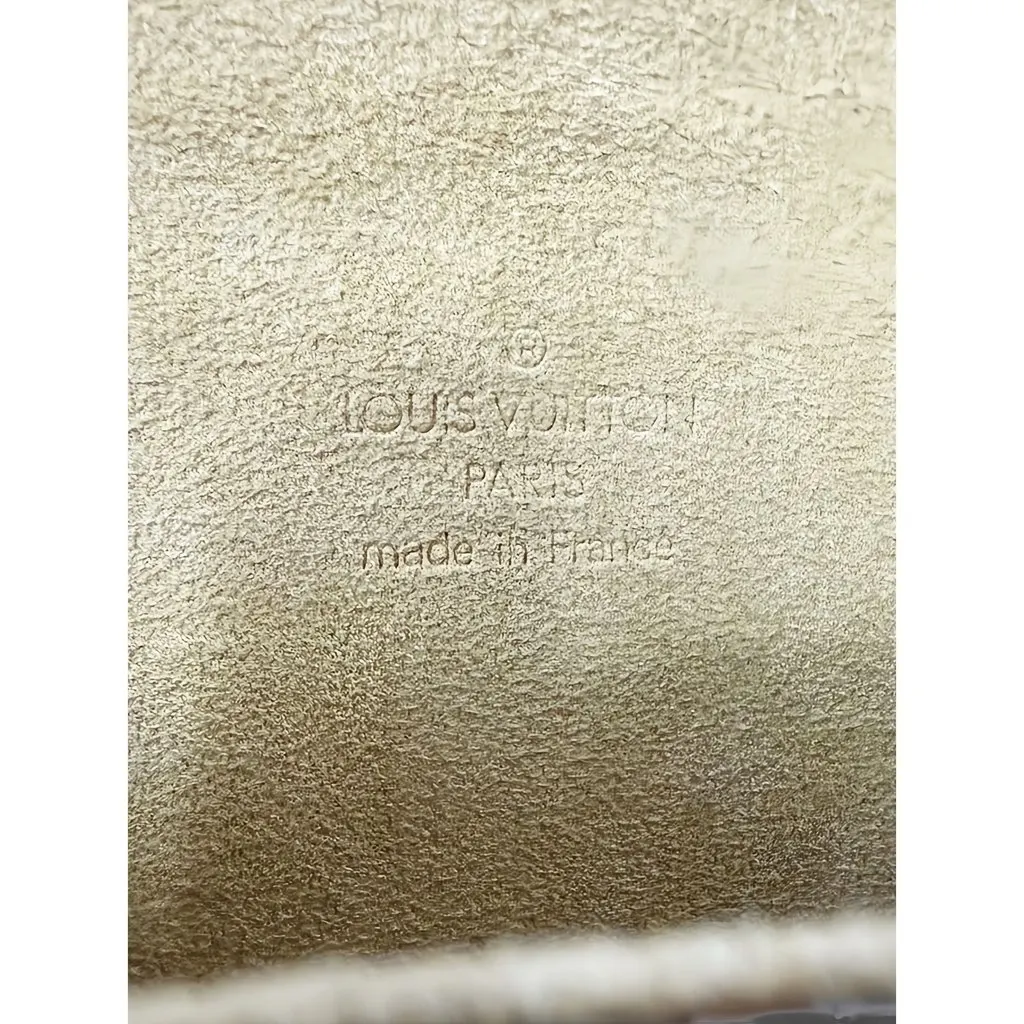 Louis Vuitton Monogram Pochette Florentine Brown Canvas Very good - Box View