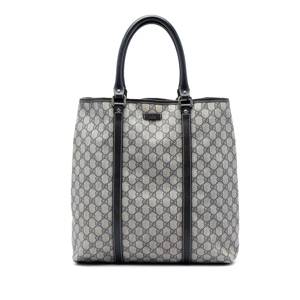 Gucci GG Supreme Joy Vertical Tote Beige Very good - Front View