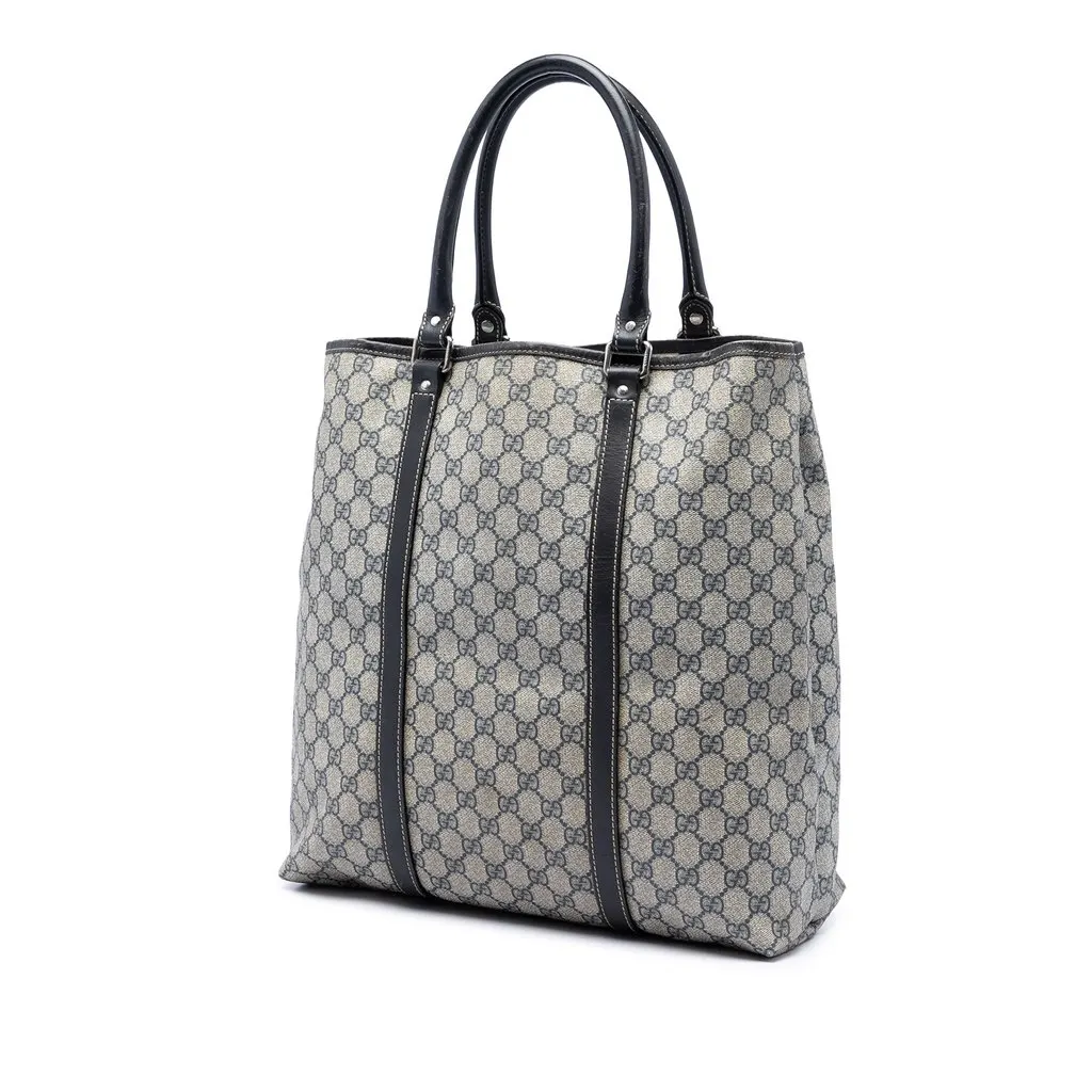 Gucci GG Supreme Joy Vertical Tote Beige Very good - Back View