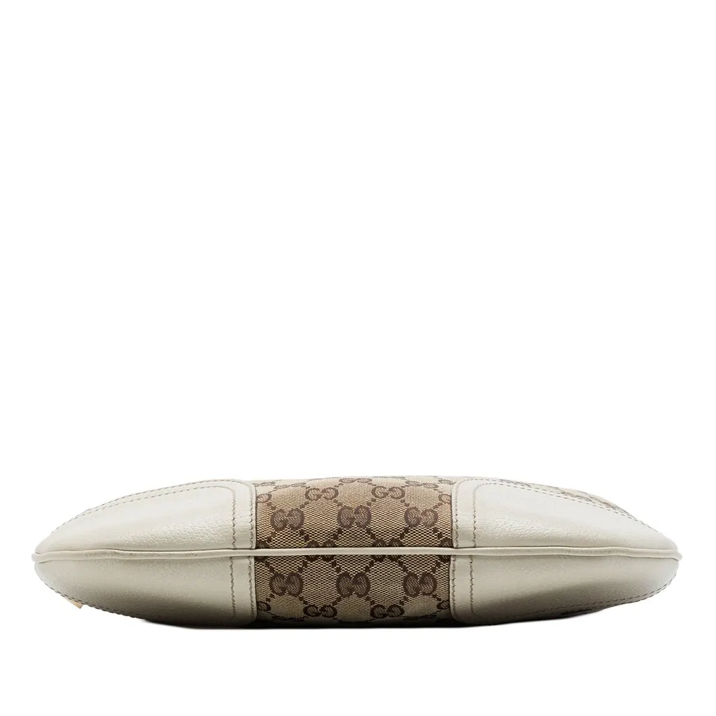 Gucci GG Canvas Web Princy Crossbody Beige Canvas Good - Inside View
