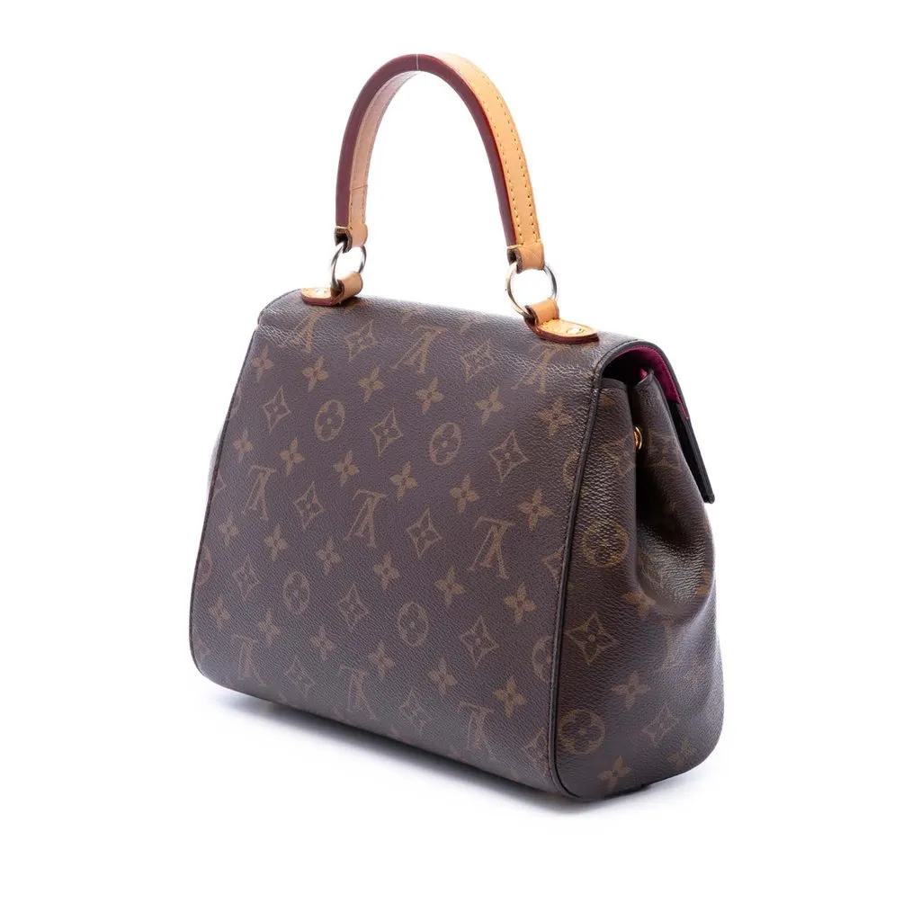 Louis Vuitton Monogram Cluny BB Brown Canvas Very good - Back View