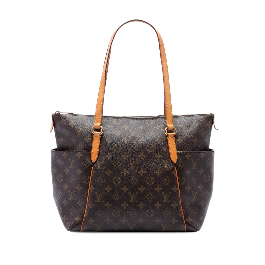 Louis Vuitton Monogram Totally MM Brown Canvas Good - Front View