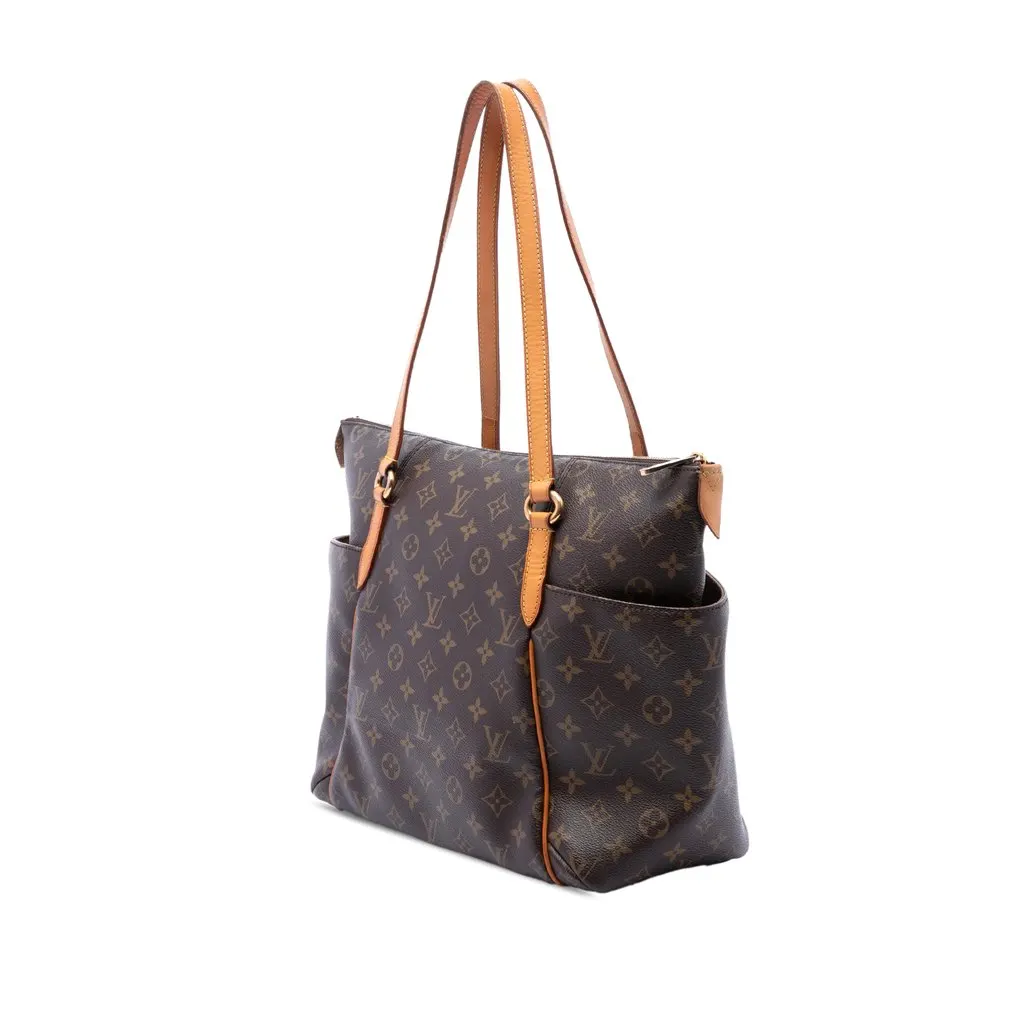 Louis Vuitton Monogram Totally MM Brown Canvas Good - Back View