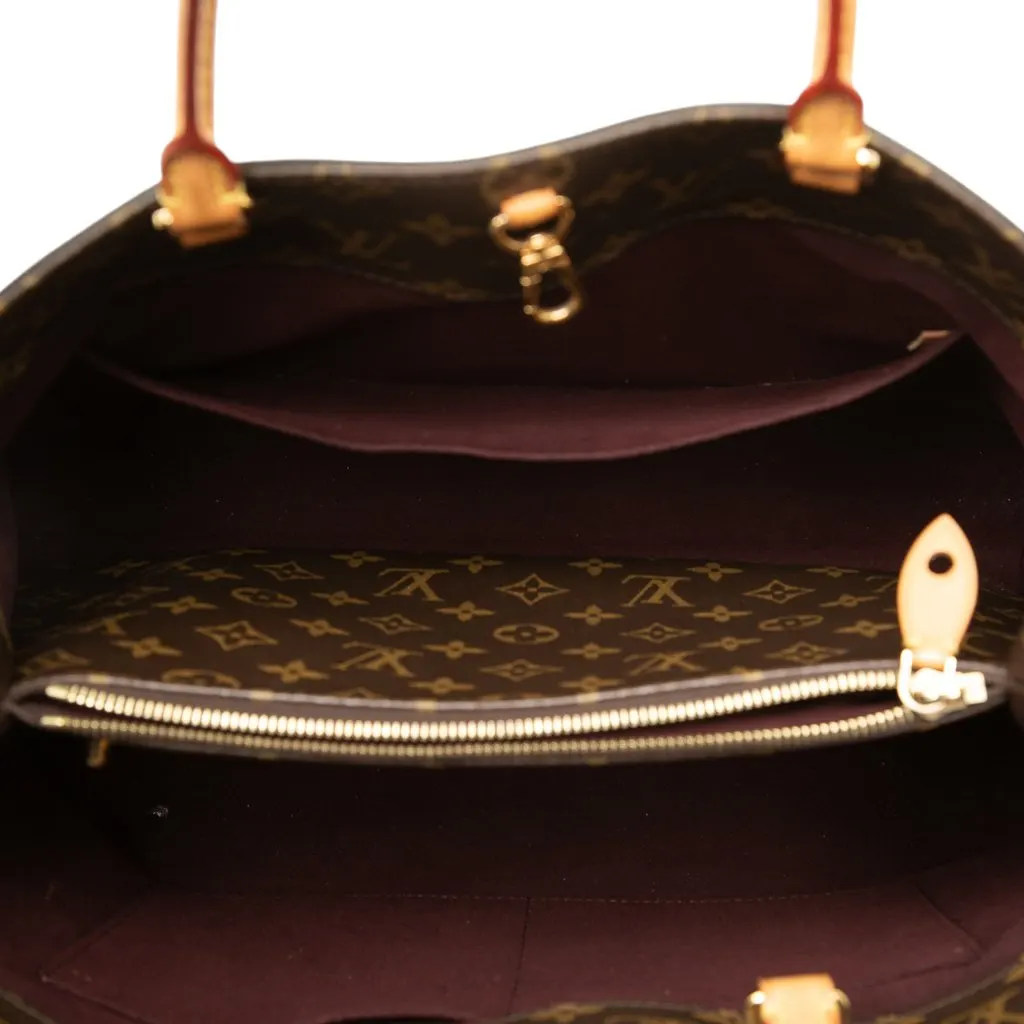 Louis Vuitton Monogram Montaigne GM Brown Canvas Very good - Model View