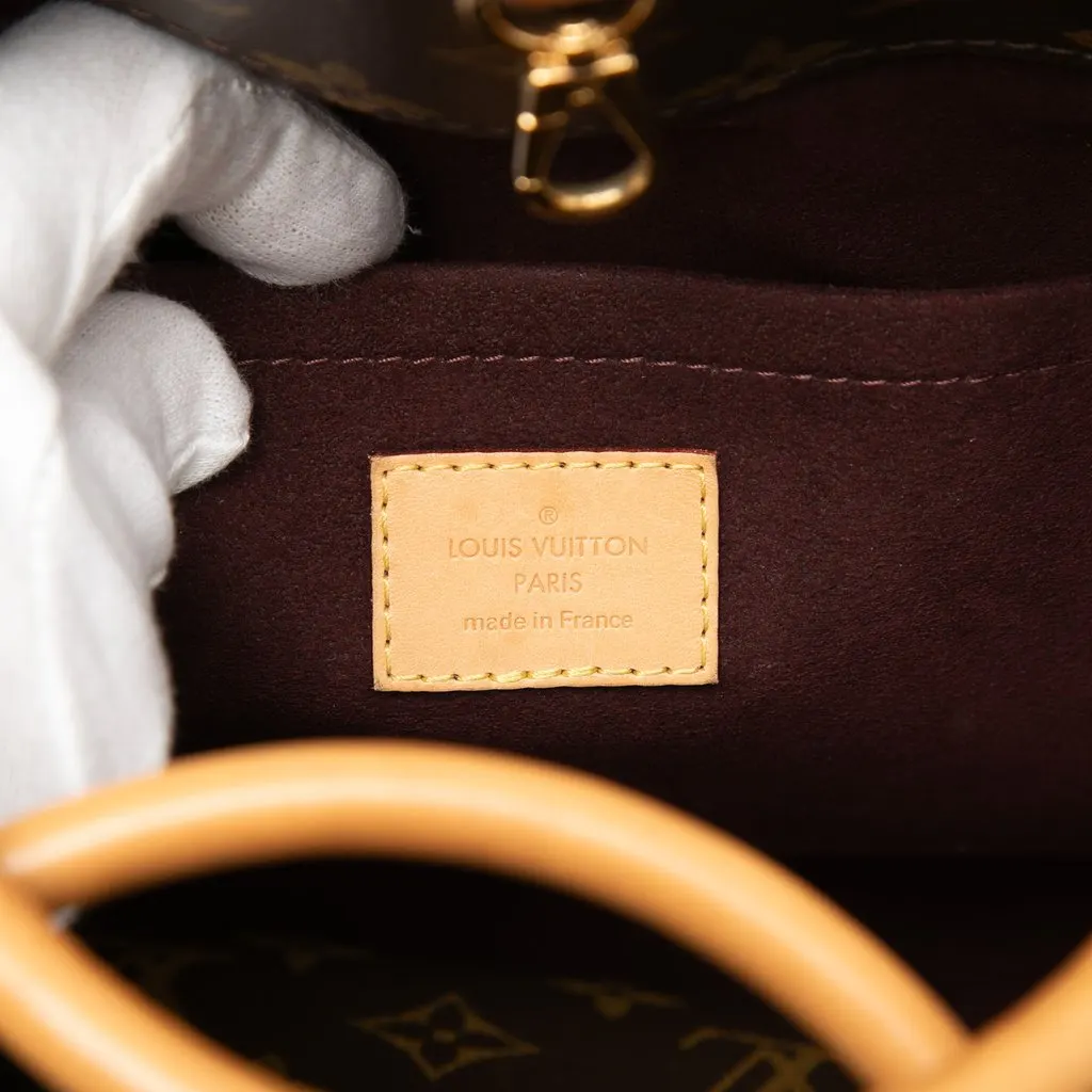 Louis Vuitton Monogram Montaigne GM Brown Canvas Very good - Box View