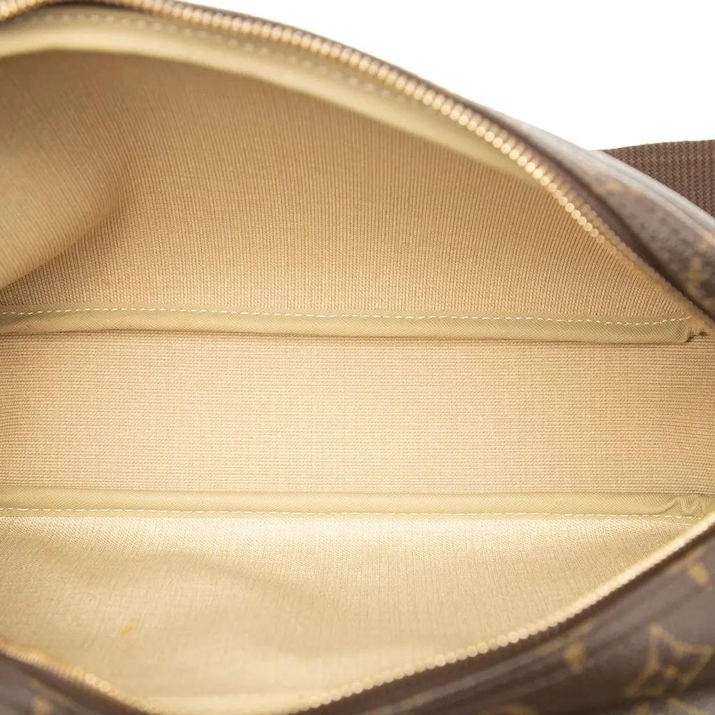 Louis Vuitton Monogram Reporter PM Brown Very good - Model View
