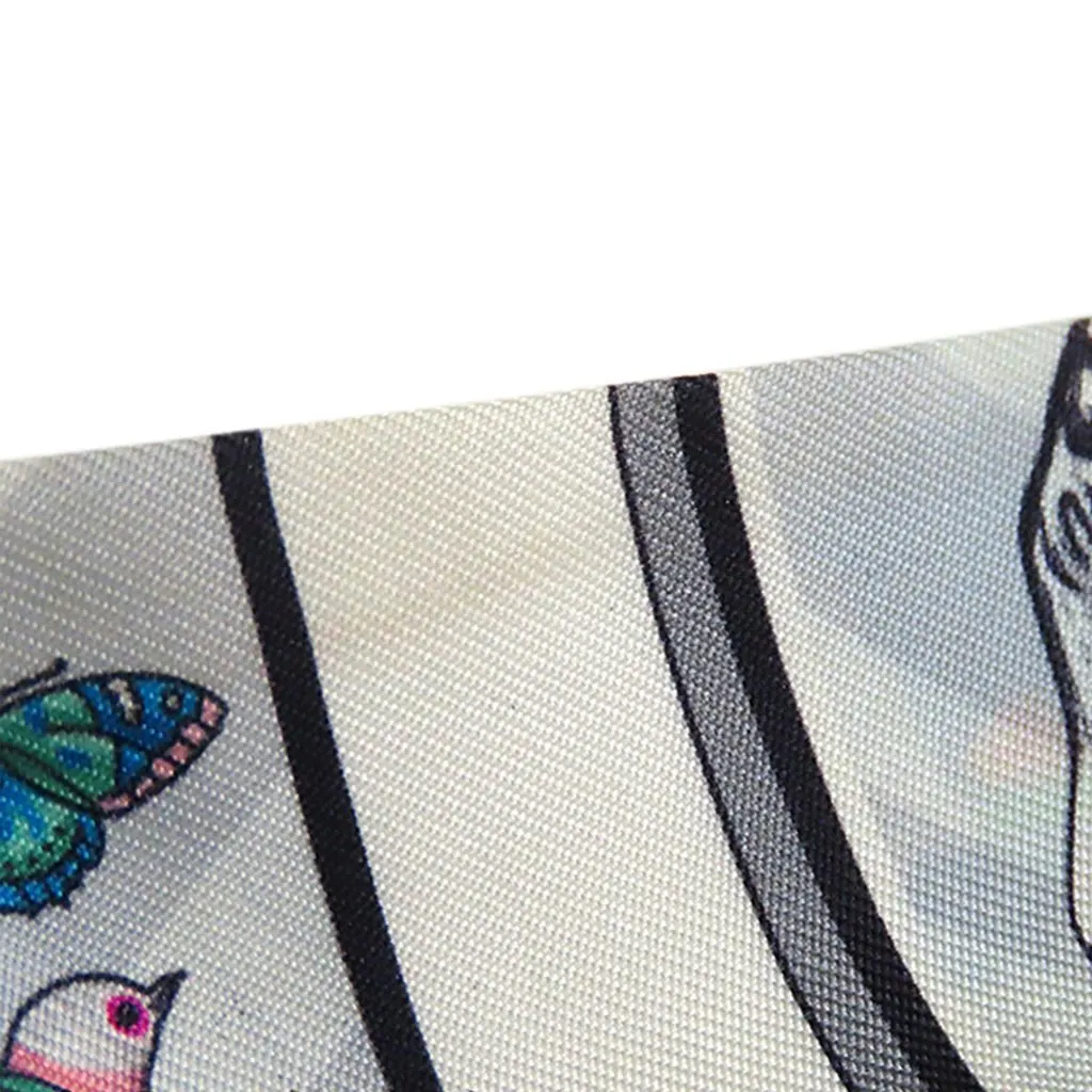 Hermès Hermes Story Silk Twilly Scarf White Very good - Model View
