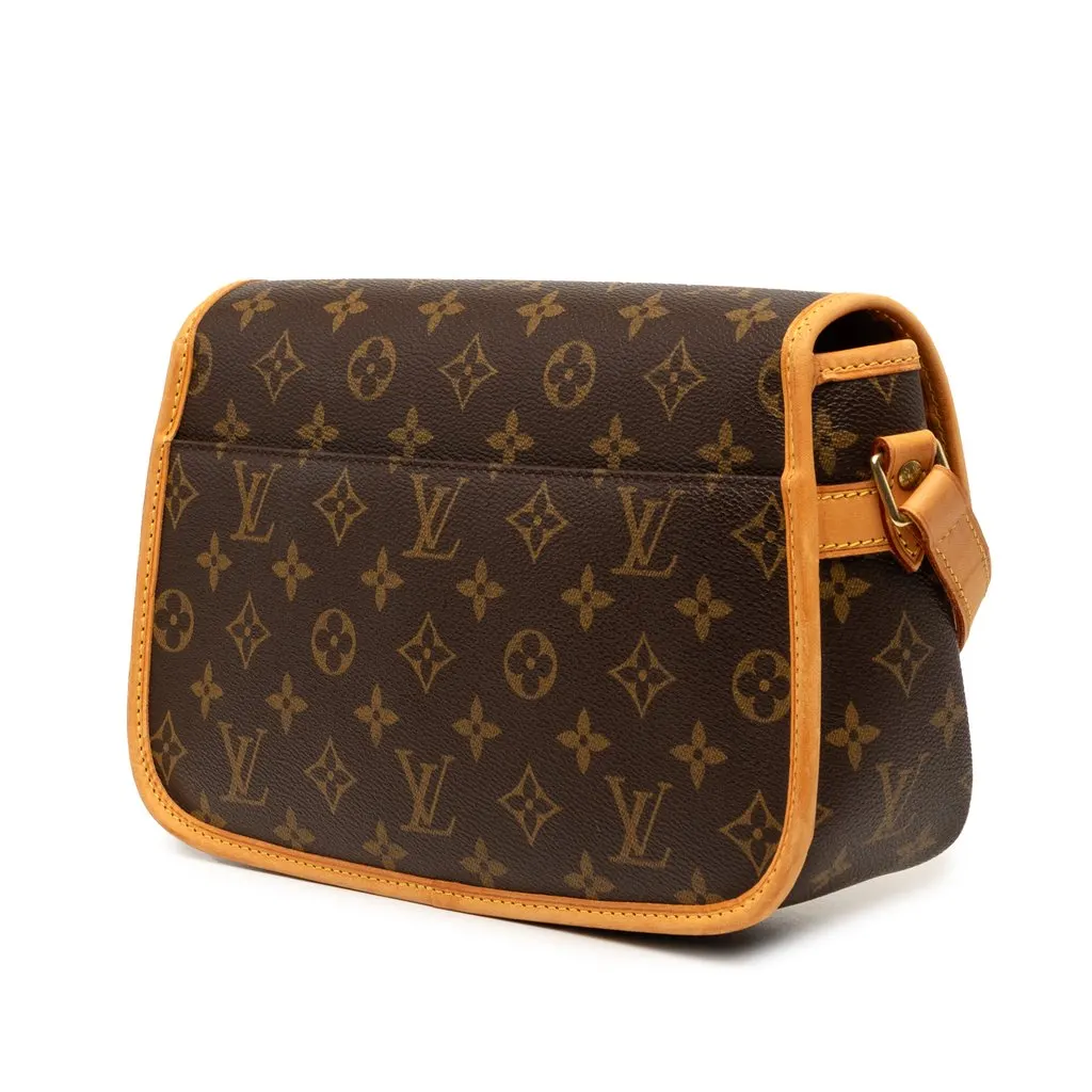 Louis Vuitton Monogram Sologne Brown Very good - Back View