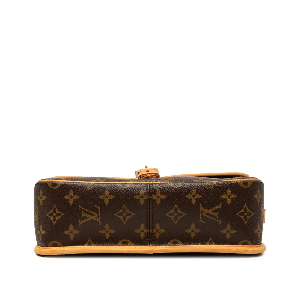 Louis Vuitton Monogram Sologne Brown Very good - Inside View