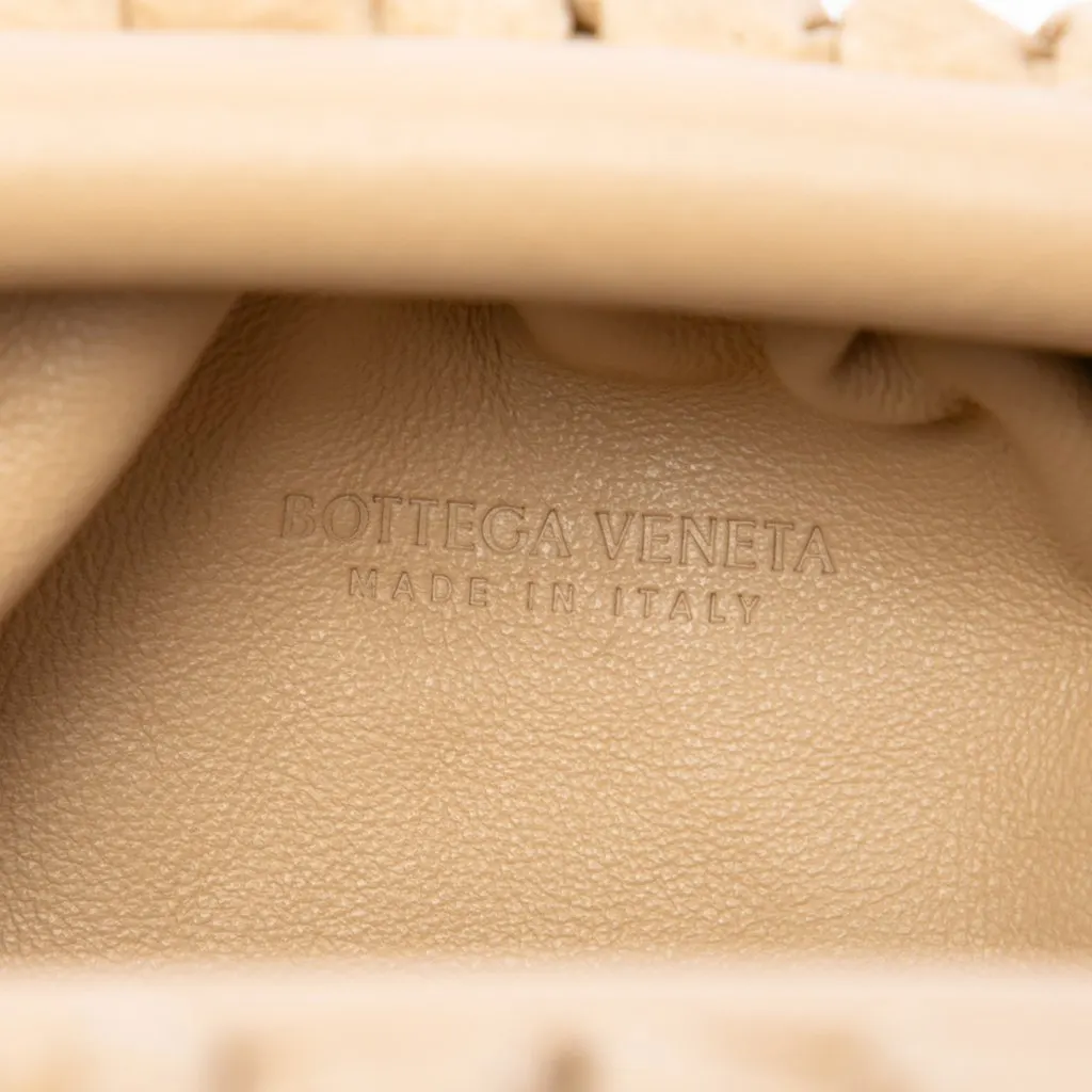 Bottega Veneta Kraft Paper The Mini Pouch Beige Polyester Very good - Box View
