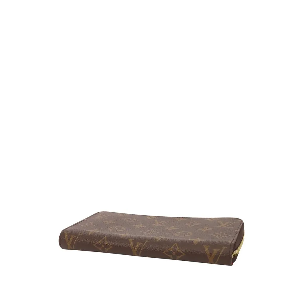 Louis Vuitton Monogram Zippy Long Wallet Brown Very good - Inside View