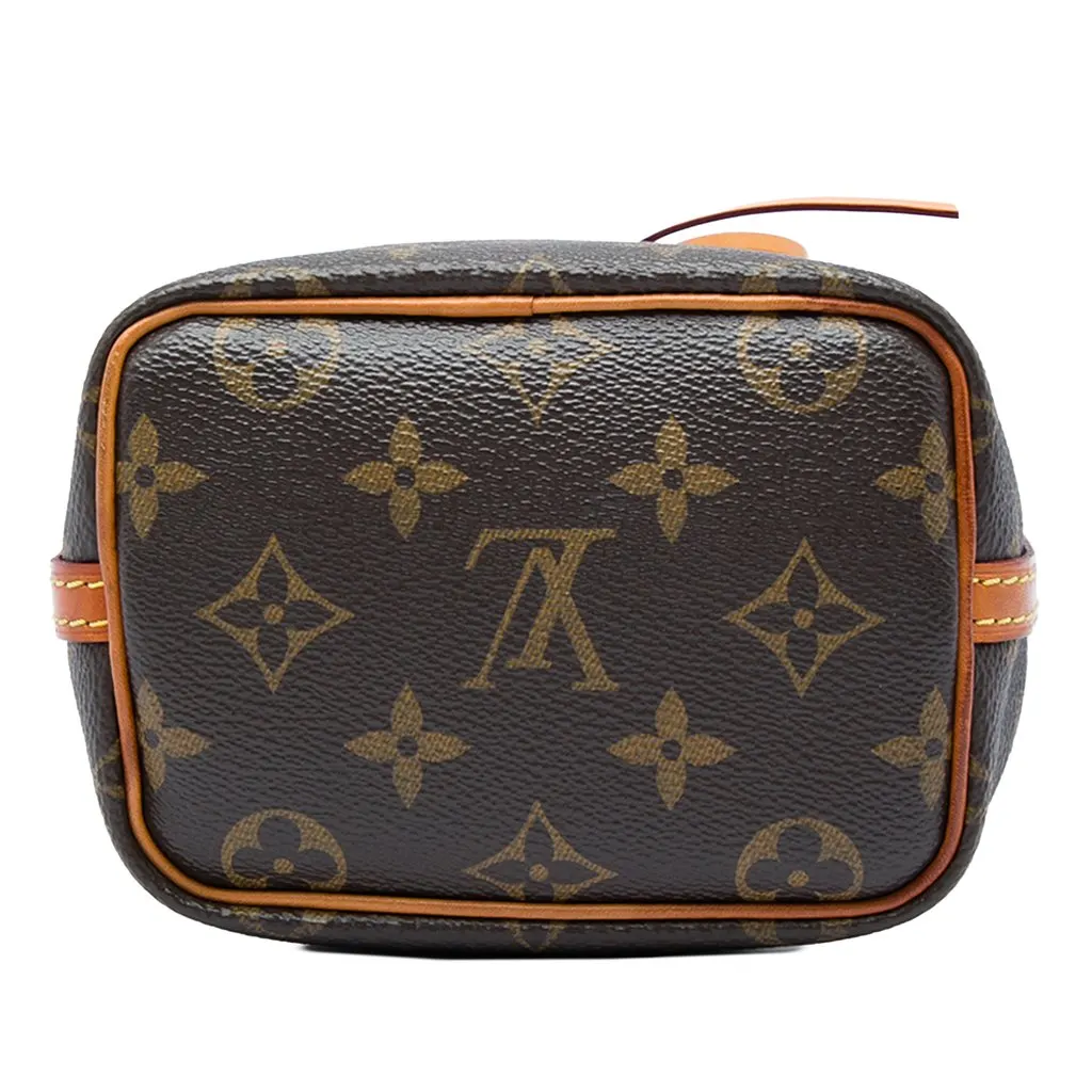 Louis Vuitton Monogram Nano Noe Brown Canvas Very good - Inside View