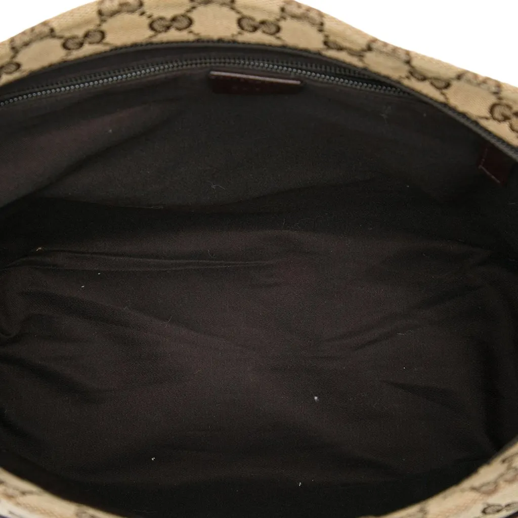 Gucci GG Canvas Web Crossbody Beige Canvas Very good - Box View