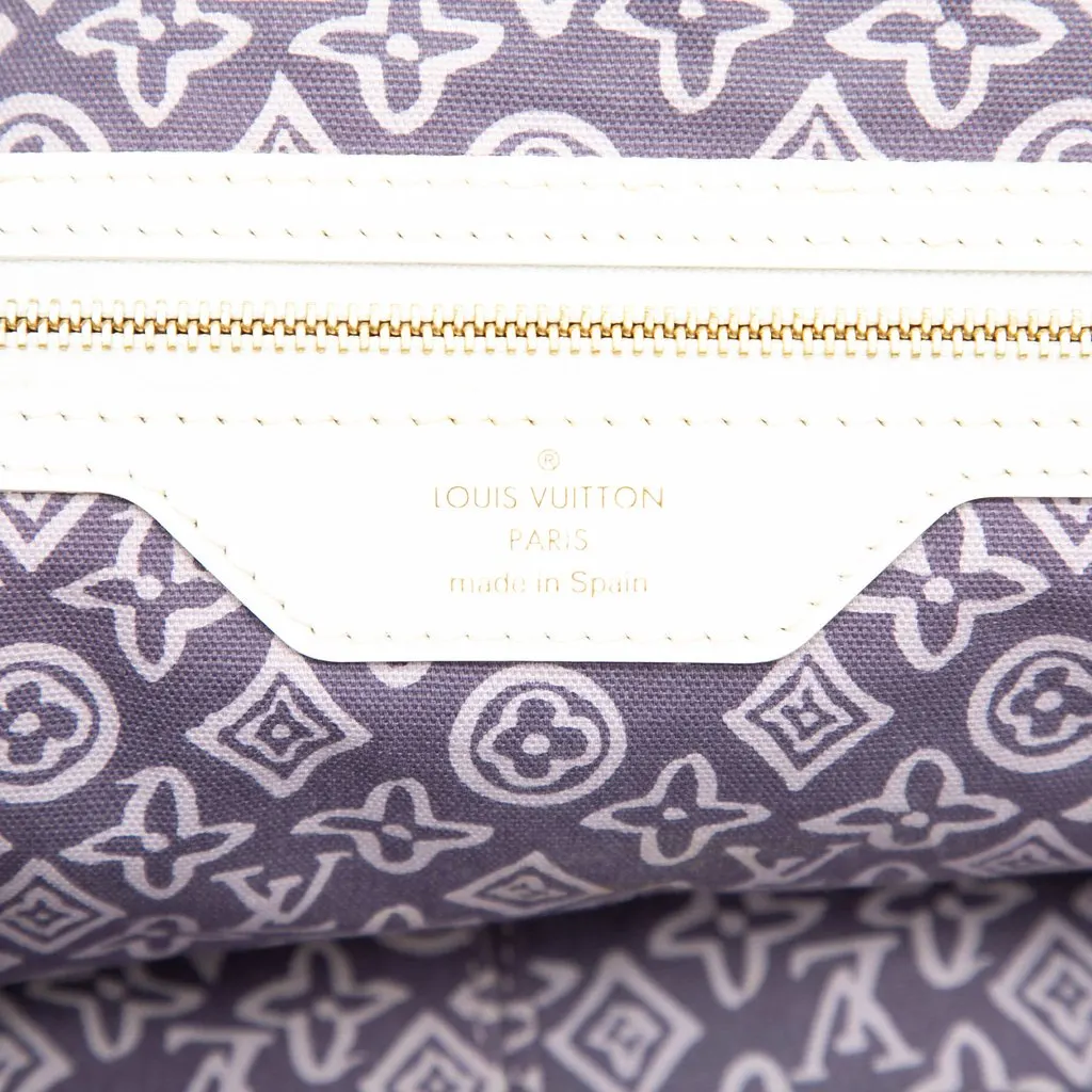 Louis Vuitton Monogram Tahitienne Cabas PM Purple Canvas Good - Box View