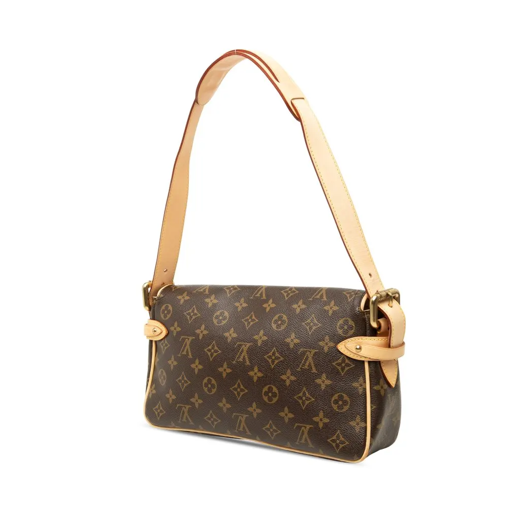 Louis Vuitton Monogram Hudson PM Brown Canvas Good - Back View