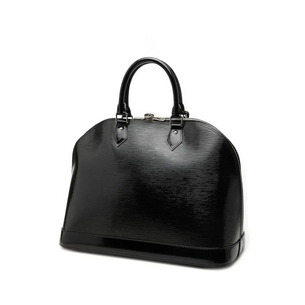 Louis Vuitton Electric Epi Alma GM Black Leather Very good - Back View