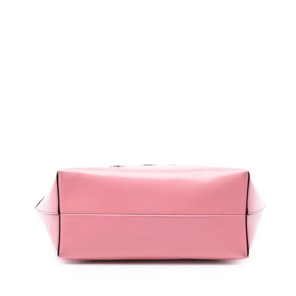 Gucci Childrens Leather Rainbow Cloud Tote Pink Leather Very good - Inside View