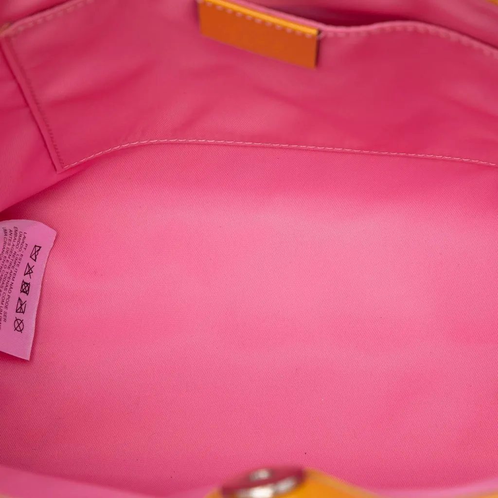 Gucci Childrens Leather Rainbow Cloud Tote Pink Leather Very good - Model View
