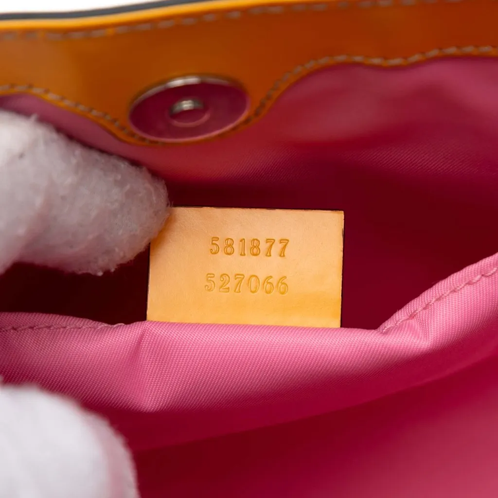 Gucci Childrens Leather Rainbow Cloud Tote Pink Leather Very good - Box View