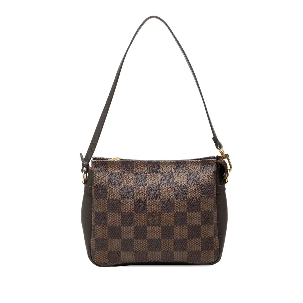 Louis Vuitton Damier Ebene Trousse Pochette Brown Very good - Front View