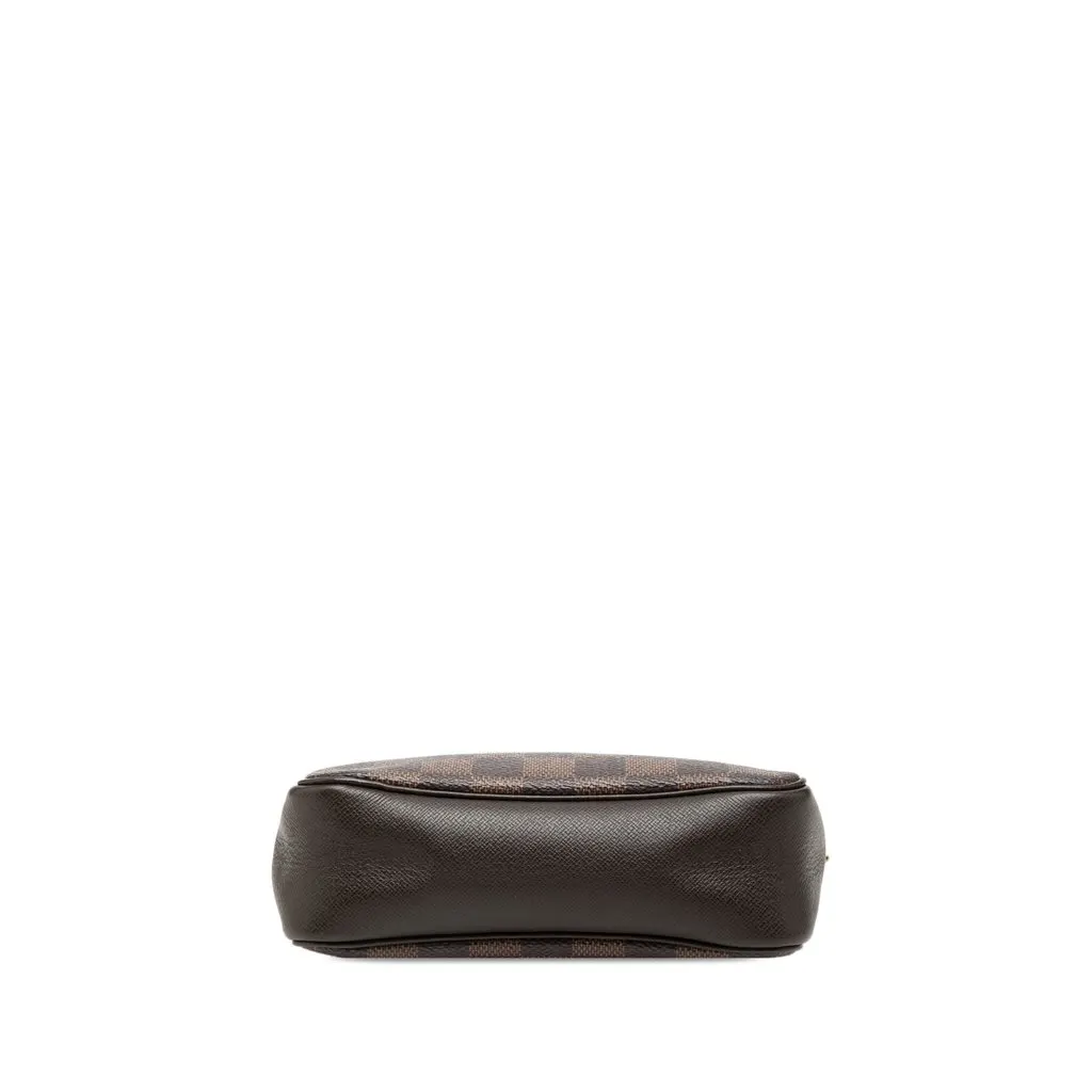 Louis Vuitton Damier Ebene Trousse Pochette Brown Very good - Inside View