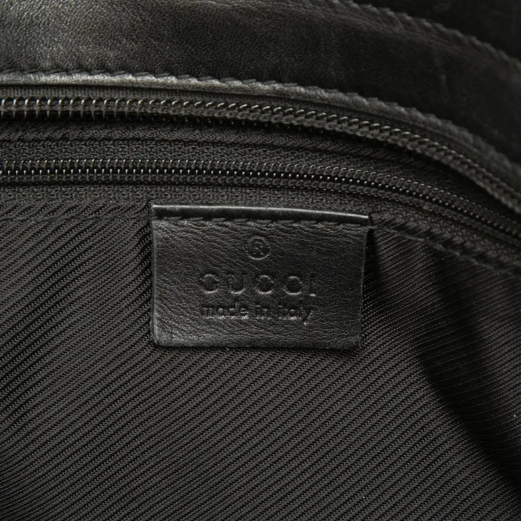 Gucci GG Canvas Tote Black Canvas Good - Box View