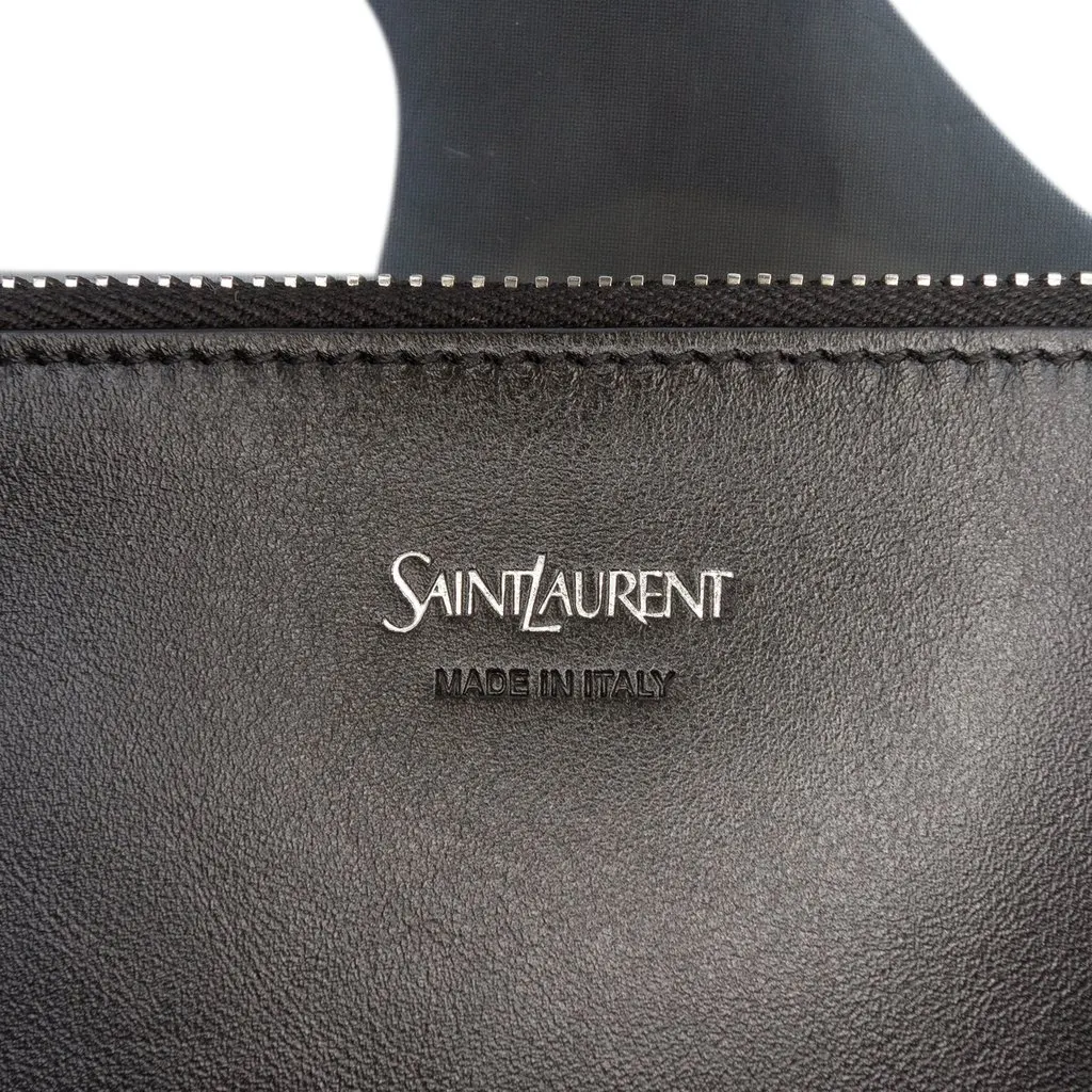 Saint Laurent Maxi PVC Transparent Y Tote Green Plastic Good - Box View