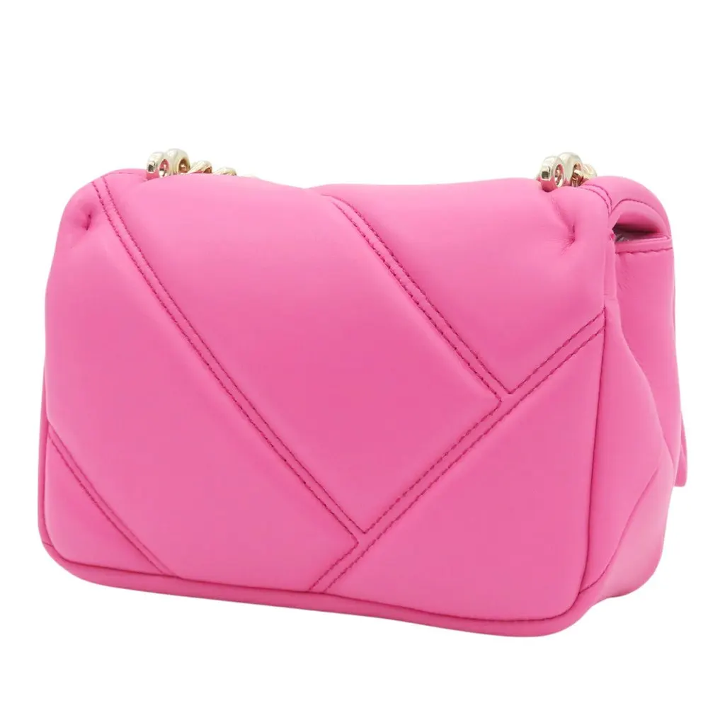 Bvlgari Mini Leather Serpenti Cabochon Satchel Pink Leather Very good - Back View