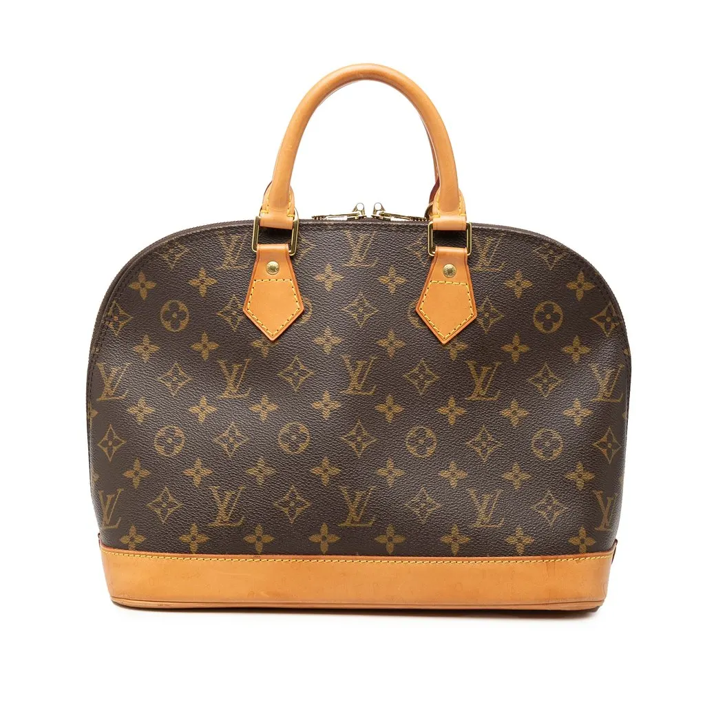 Louis Vuitton Monogram Alma PM Brown Very good - Front View