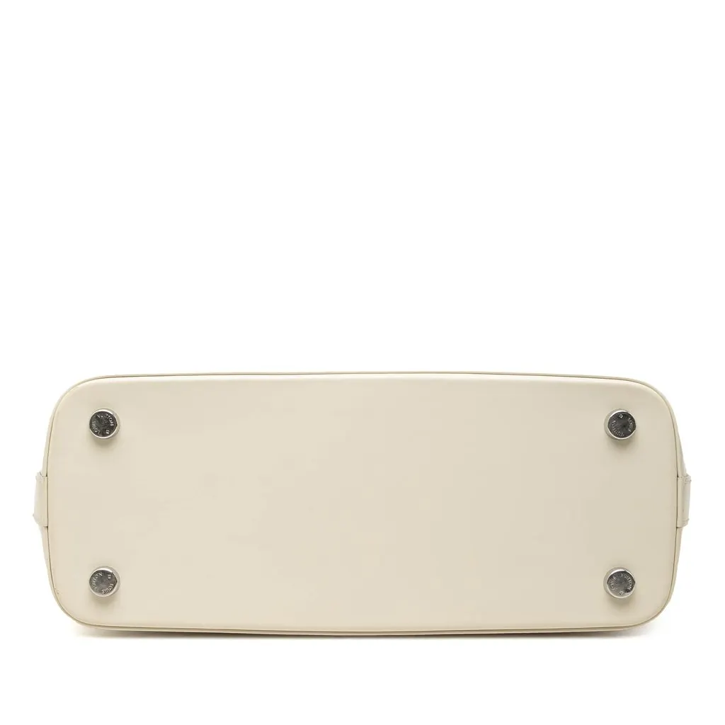 Louis Vuitton Epi Mirabeau PM White Leather Good - Inside View