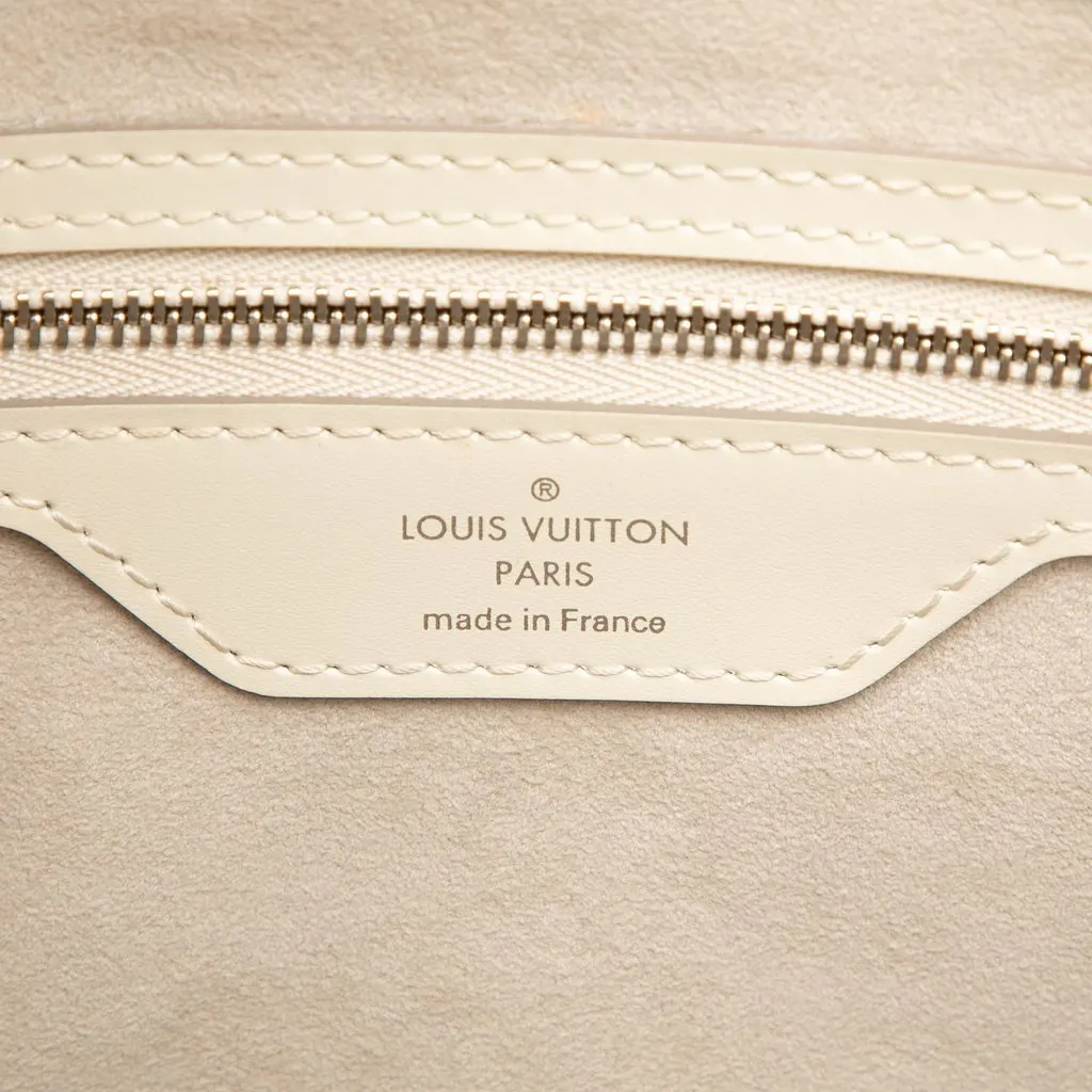 Louis Vuitton Epi Mirabeau PM White Leather Good - Box View