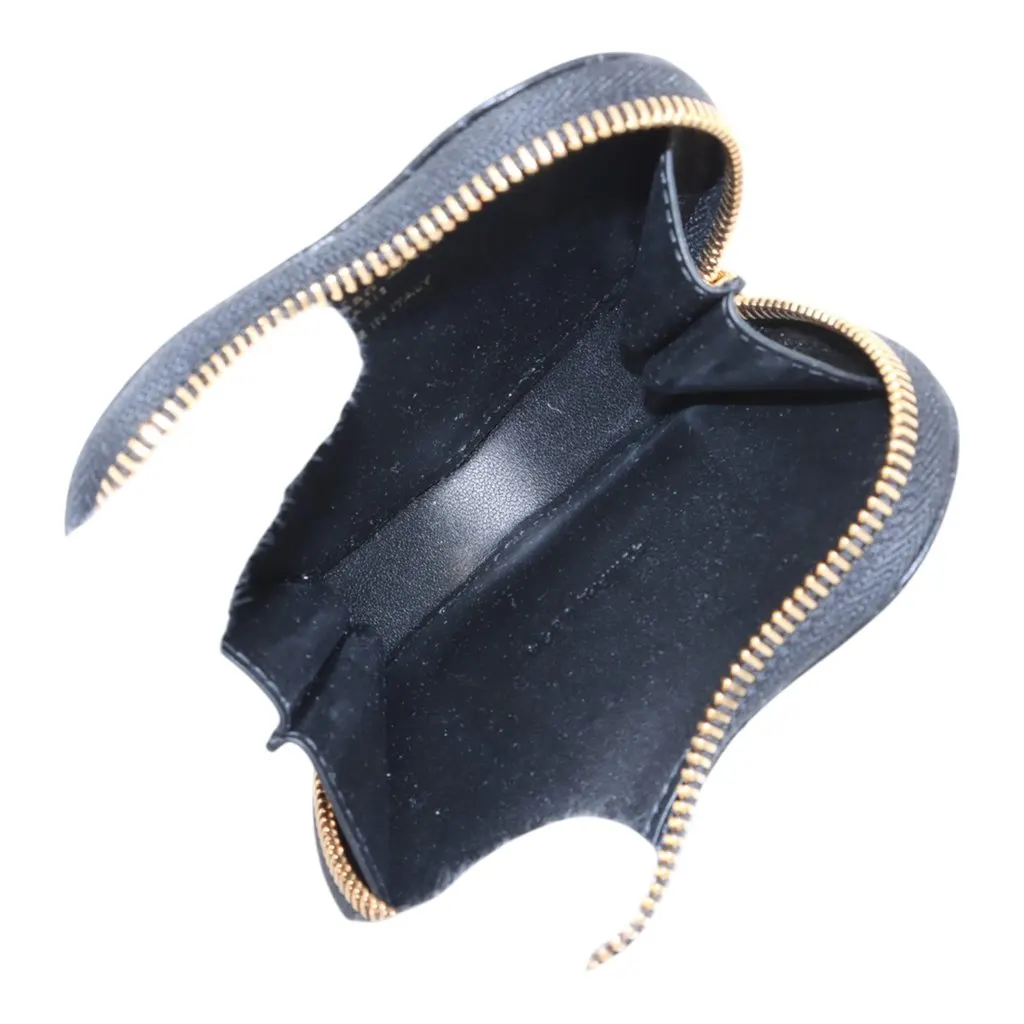 Dior DiorAmour Calfskin Cannage Caro Heart Pouch With Chain Black Leather Very good - Box View