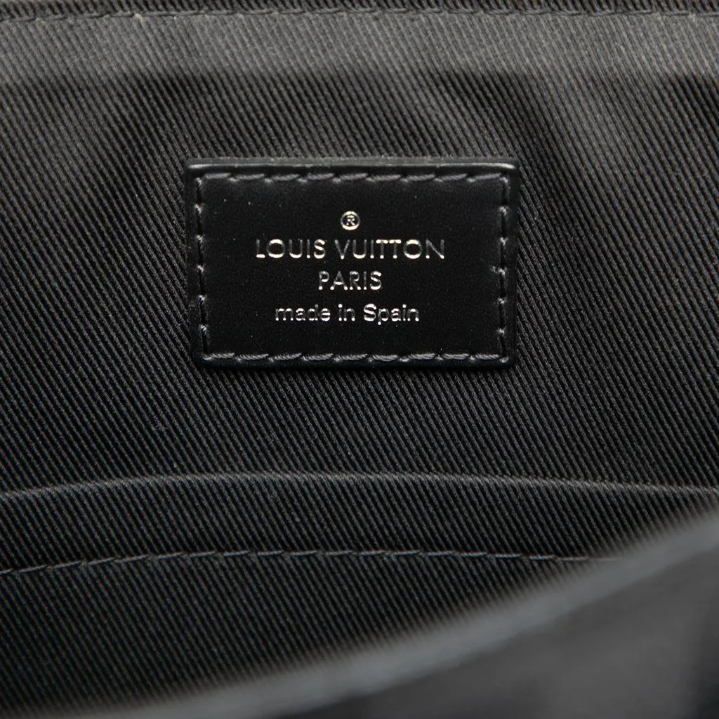 Louis Vuitton Damier Graphite Alps District PM Black Very good - Box View