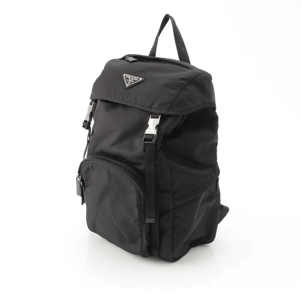 Prada Tessuto Backpack Black Very good - Back View