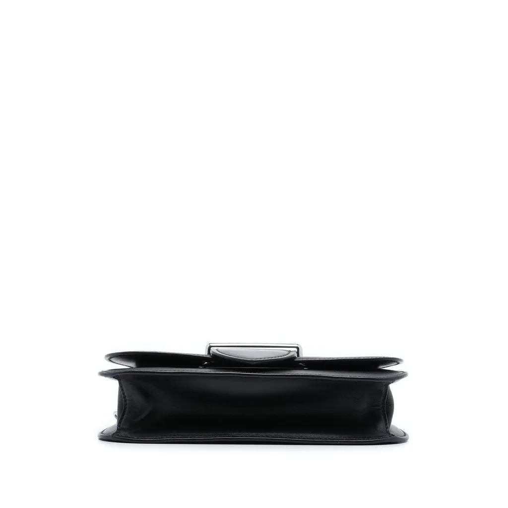 Prada Saffiano and City Calf Sidonie Crossbody Black Leather Very good - Inside View